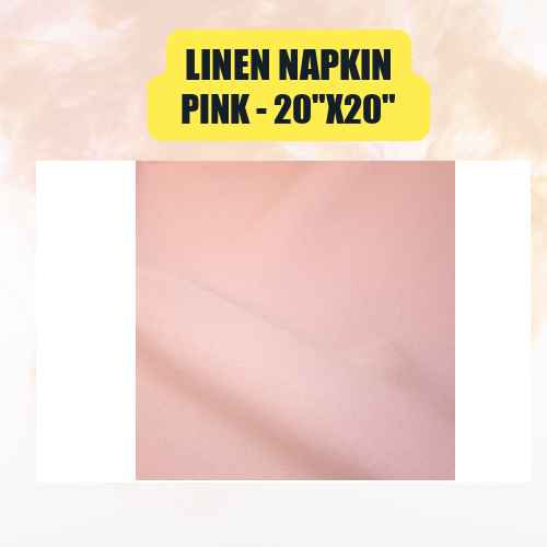 Premium Linen Napkin 20″x20″ | Elegant Cloth Napkins in 40+ Colours - Image 35