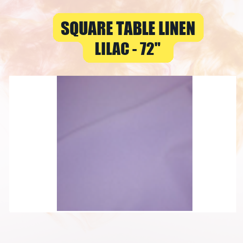 Square Table Linen, 72" | Elegant Event Tablecloth in 40+ Colors - Image 27