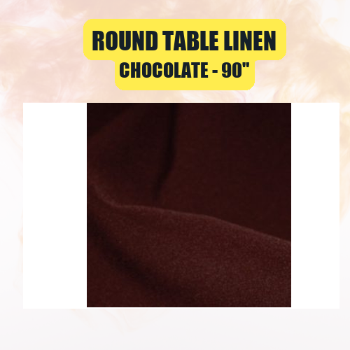 Round Table Linen 90" | Premium Event Tablecloth | 40+ Colors Available - Image 11