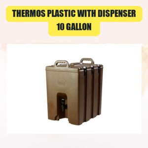 Thermos Plastic with Dispenser,...