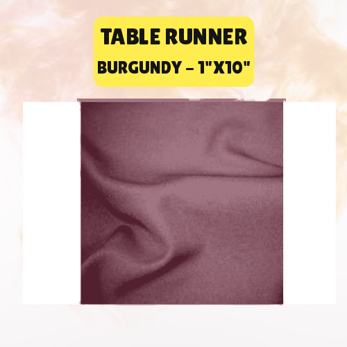 Banquet Table Runner | Premium Linen Decorative Table Runner for Events & Parties - Image 7