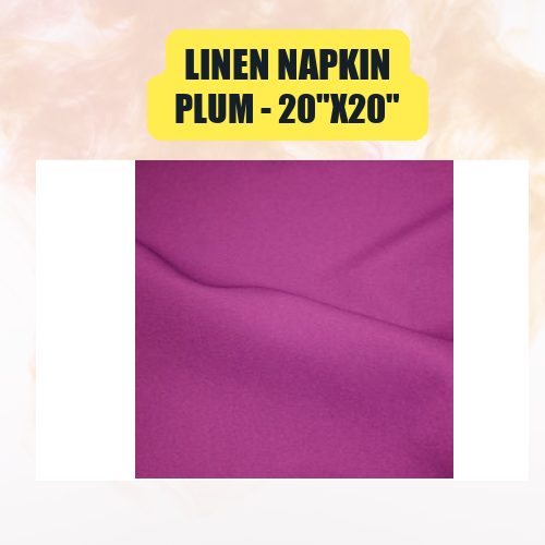 Premium Linen Napkin 20″x20″ | Elegant Cloth Napkins in 40+ Colours - Image 36