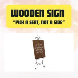Wooden Sign- Pick A...