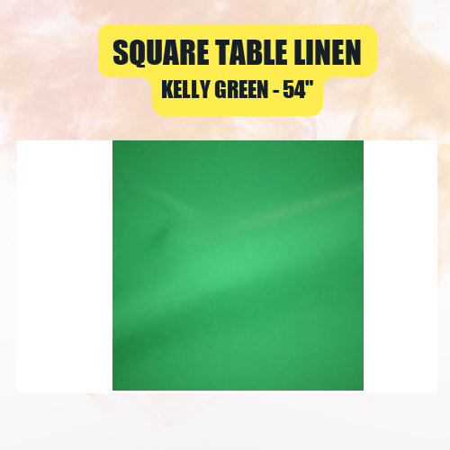 Square Table Linen 54" | Premium Overlay Tablecloth in 40+ Colors - Image 25