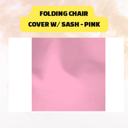 Folding Chair Cover with Sash – Elegant Event Chair Cover (Multiple Colors) - Image 35