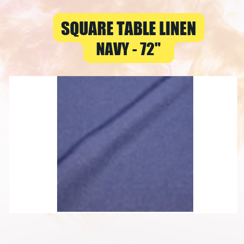 Square Table Linen, 72" | Elegant Event Tablecloth in 40+ Colors - Image 31