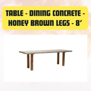 Dining Concrete Table –...