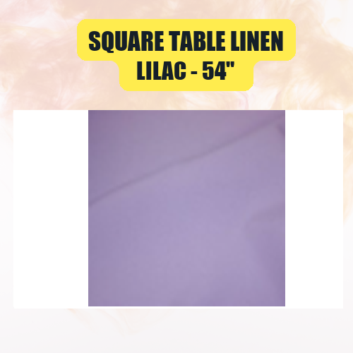 Square Table Linen 54" | Premium Overlay Tablecloth in 40+ Colors - Image 27