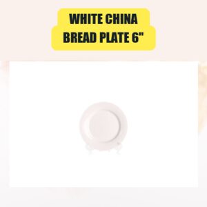 White China, Bread Plate...