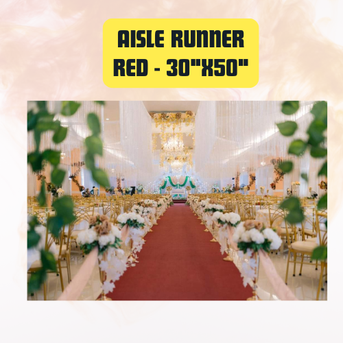Aisle Runner 30”X50" for Wedding & Event - Image 2