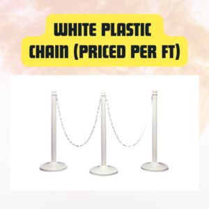 White Plastic Chain –...