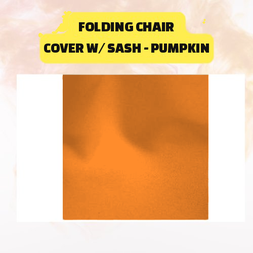Folding Chair Cover with Sash – Elegant Event Chair Cover (Multiple Colors) - Image 37