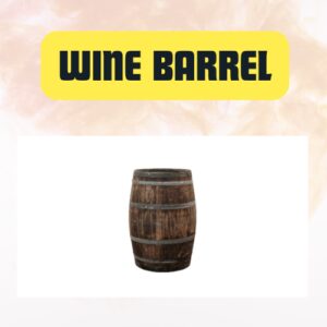 Wine Barrel – Rustic...