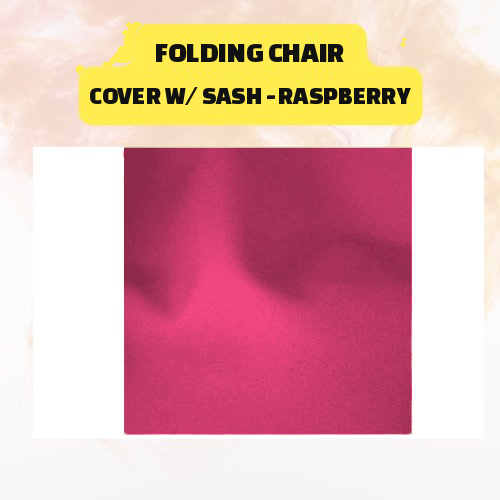 Folding Chair Cover with Sash – Elegant Event Chair Cover (Multiple Colors) - Image 38