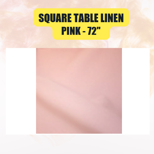 Square Table Linen, 72" | Elegant Event Tablecloth in 40+ Colors - Image 35