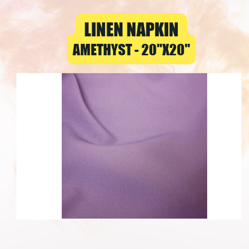 Premium Linen Napkin 20″x20″ | Elegant Cloth Napkins in 40+ Colours - Image 2