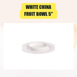 White China, Fruit Bowl...