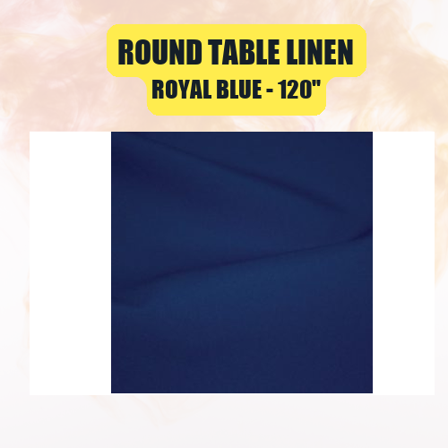 Round Table Linen 120" | Floor-Length Tablecloth for 60" Round Tables - Image 43