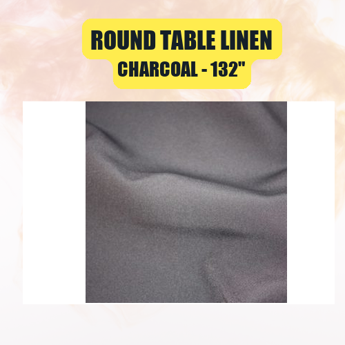 Round Table Linen 132" | Floor-Length Tablecloth for 72" Round Tables - Image 10