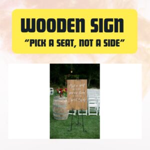 Wooden Sign- Pick A...