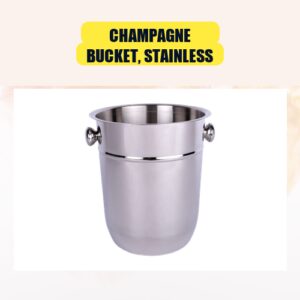 Champagne Bucket, Stainless