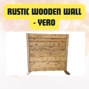 Rustic Wooden Wall Backdrop – Yero | Event & Photo Booth Wooden Panel Decor