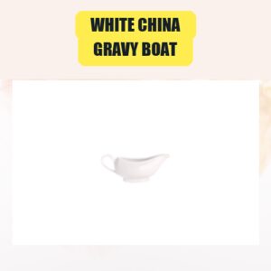 White China, Gravy Boat...