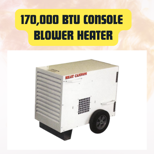 170,000 BTU Console Propane Blower Heater | High-Performance Outdoor Heating Solution