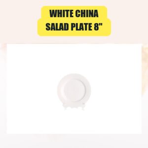 White China, Salad Plate...