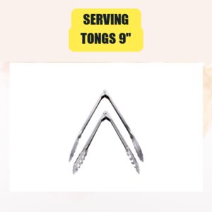 Serving Tongs 9″ |...