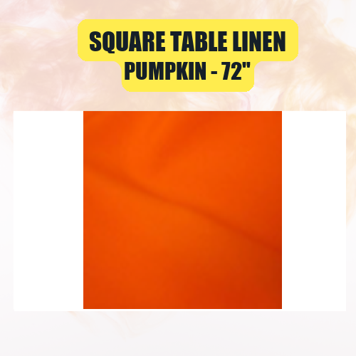Square Table Linen, 72" | Elegant Event Tablecloth in 40+ Colors - Image 37