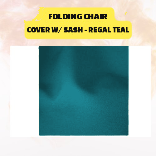 Folding Chair Cover with Sash – Elegant Event Chair Cover (Multiple Colors) - Image 42