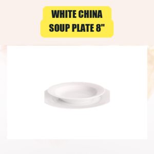 White China, Soup Plate...
