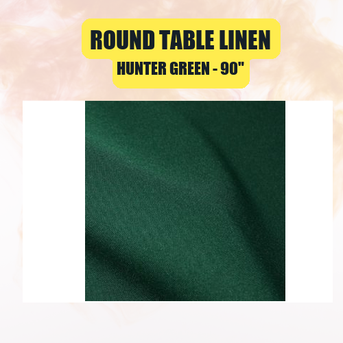 Round Table Linen 90" | Premium Event Tablecloth | 40+ Colors Available - Image 23