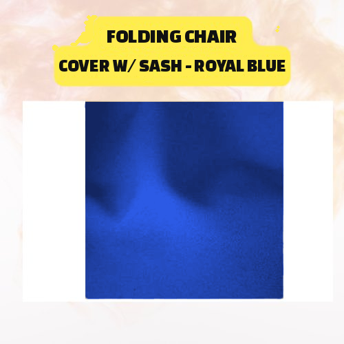 Folding Chair Cover with Sash – Elegant Event Chair Cover (Multiple Colors) - Image 43