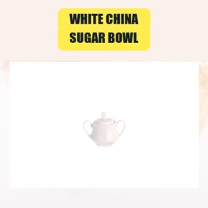 White China, Sugar Bowl...
