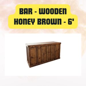 Bar – Wooden 6′