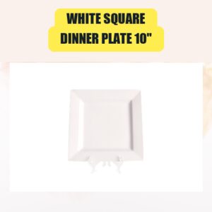White Square, Dinner Plate...