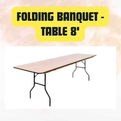 Folding Banquet Table Rectangle