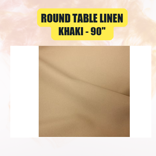 Round Table Linen 90" | Premium Event Tablecloth | 40+ Colors Available - Image 26