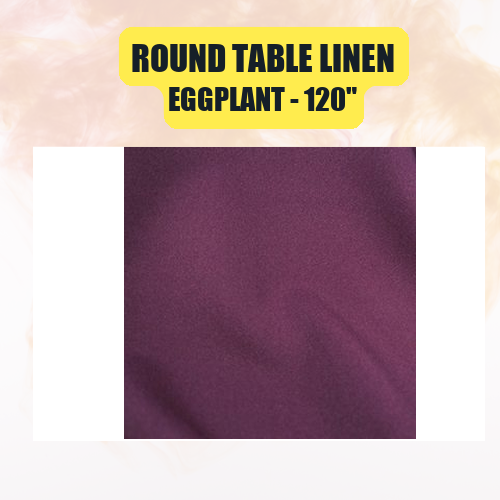 Round Table Linen 120" | Floor-Length Tablecloth for 60" Round Tables - Image 17