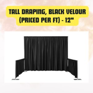 Tall Black Velour Convention...