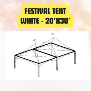 Festival Tent White for...