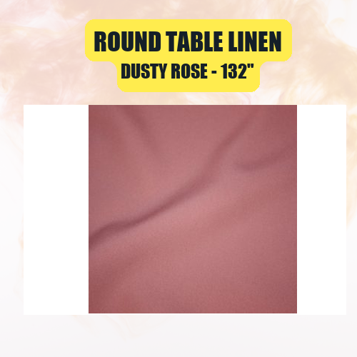 Round Table Linen 132" | Floor-Length Tablecloth for 72" Round Tables - Image 16
