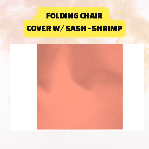 Folding Chair Cover with Sash – Elegant Event Chair Cover (Multiple Colors) - Image 45