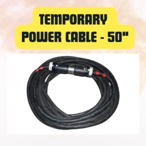 Temporary Power Cable for Events & Construction Sites 50″