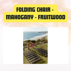 Folding Chair Fruitwood –...