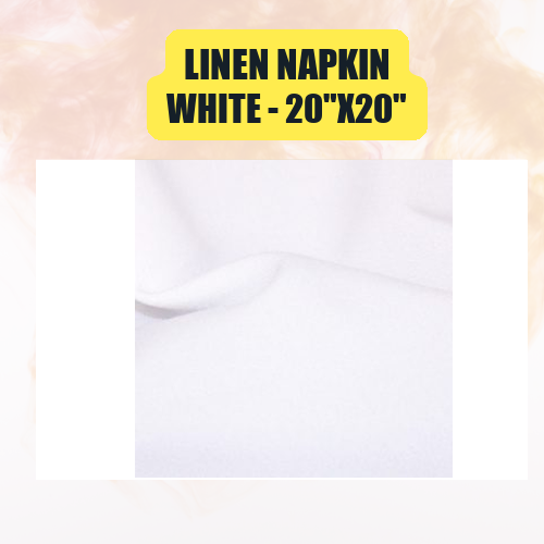Premium Linen Napkin 20″x20″ | Elegant Cloth Napkins in 40+ Colours - Image 51