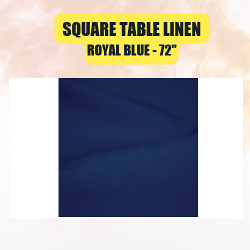 Square Table Linen, 72" | Elegant Event Tablecloth in 40+ Colors - Image 43