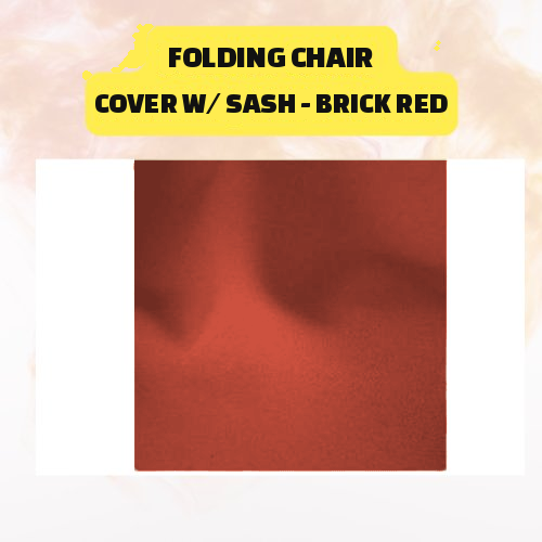 Folding Chair Cover with Sash – Elegant Event Chair Cover (Multiple Colors) - Image 5